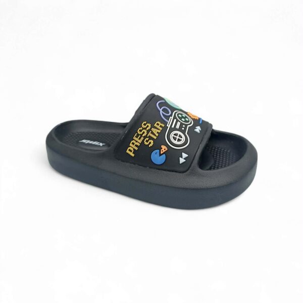 Jomix Shoes Παιδικές Σαγιονάρες Slide Αγόρι Playstation Black (ΜΕΓΑΛΗ ΦΟΡΜΑ)