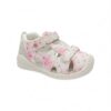 Zak Shoes Παιδικά Βρεφικά Ανατομικά Παπουτσοπέδιλα με Glitter Καρδούλες White