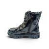 Zak Shoes Παιδικά Μποτάκια Αρβυλάκια Κορίτσι Black Glitter Με Strass Πεταλούδες