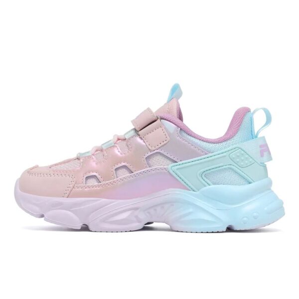Fila Παιδικά Αθλητικά Ανατομικά Παπούτσια Running Memory Spinel 3 V Pink/Purple/L.Blue