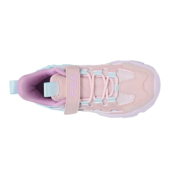 Fila Παιδικά Αθλητικά Ανατομικά Παπούτσια Running Memory Spinel 3 V Pink/Purple/L.Blue