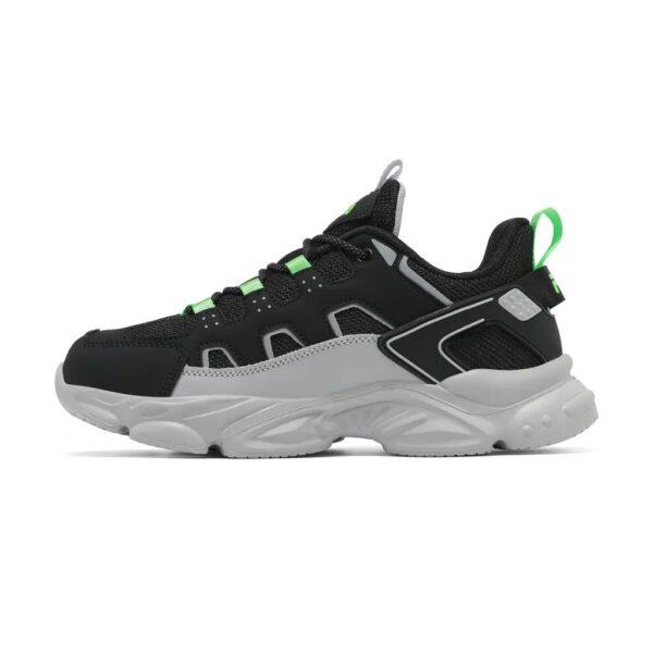 Fila Εφηβικά Αθλητικά Ανατομικά Παπούτσια Running Memory Spinel 3 L Black/Grey